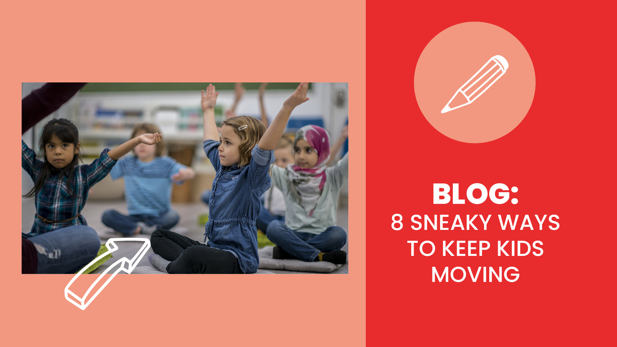 Group of students practicing physical activity and yoga