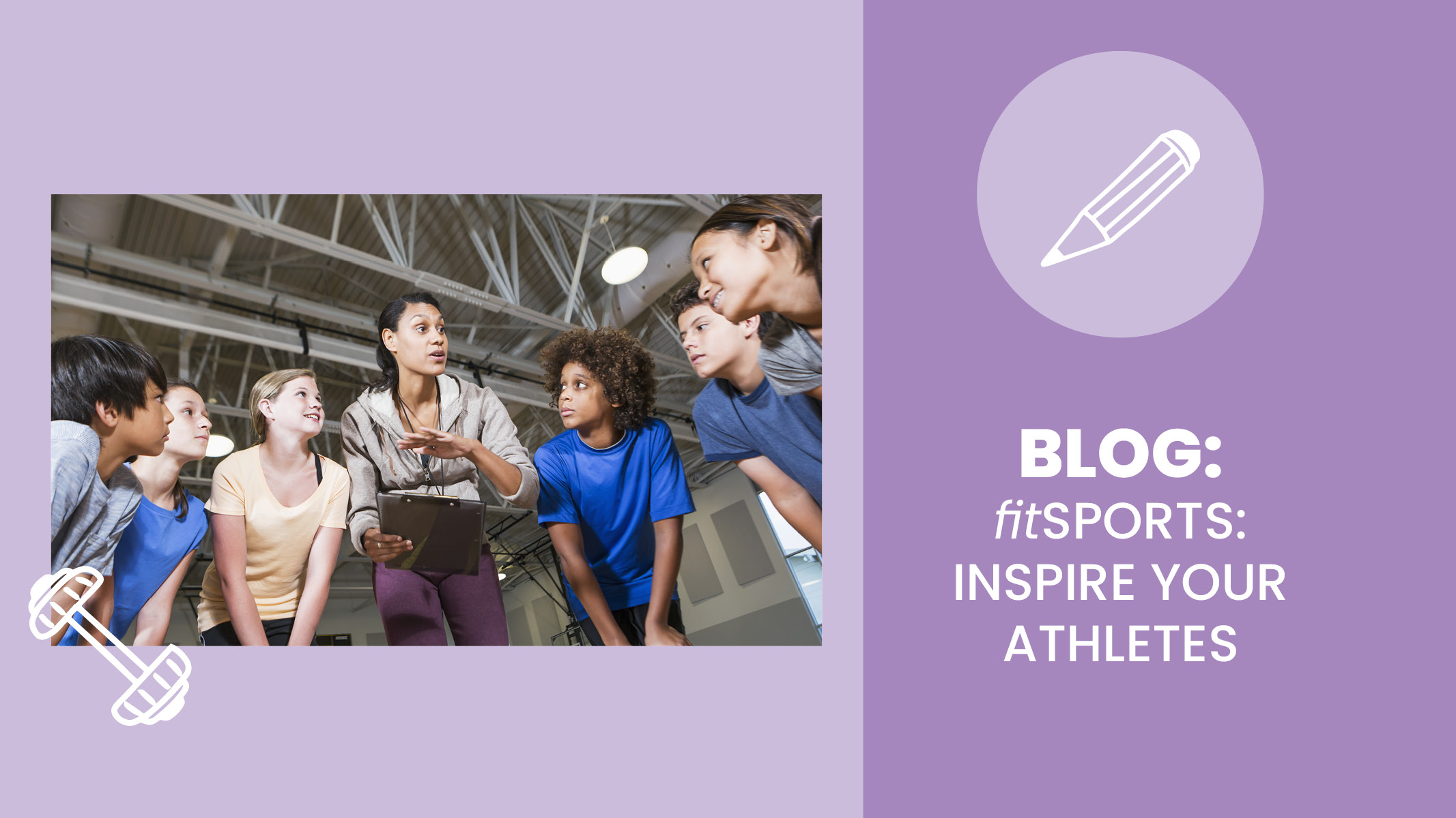 Group of young female athletes listen to their inspiring coach