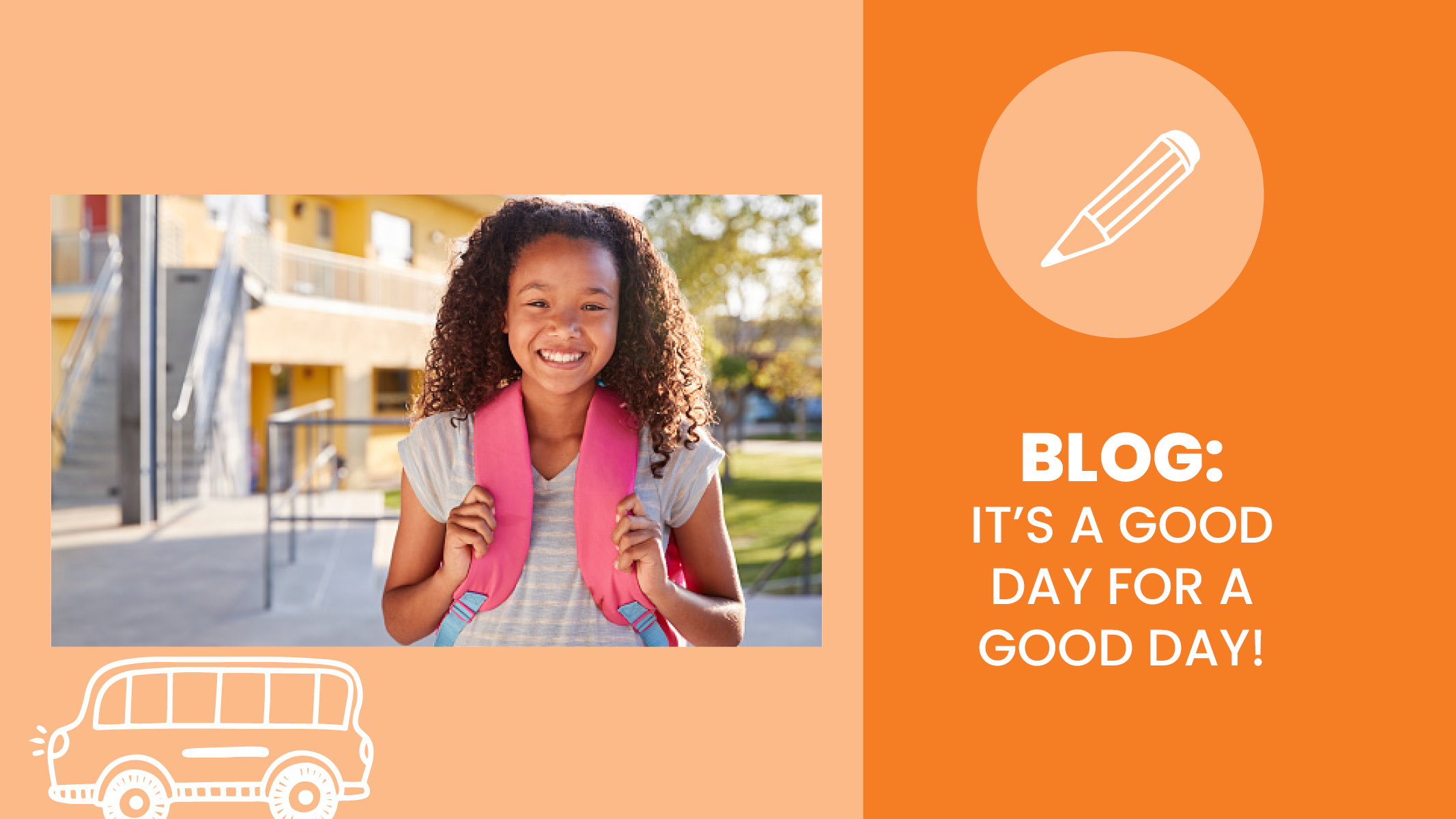 Young African American child, girl, smiles at school