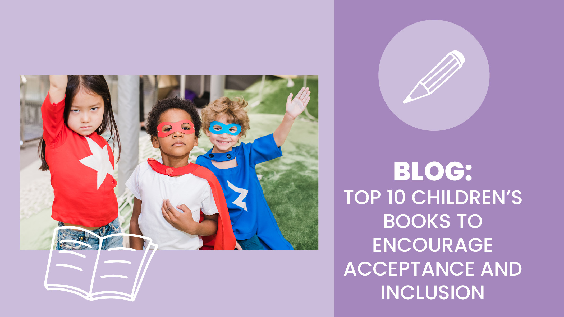 Group of diverse children look proud after learning about acceptance and inclusion