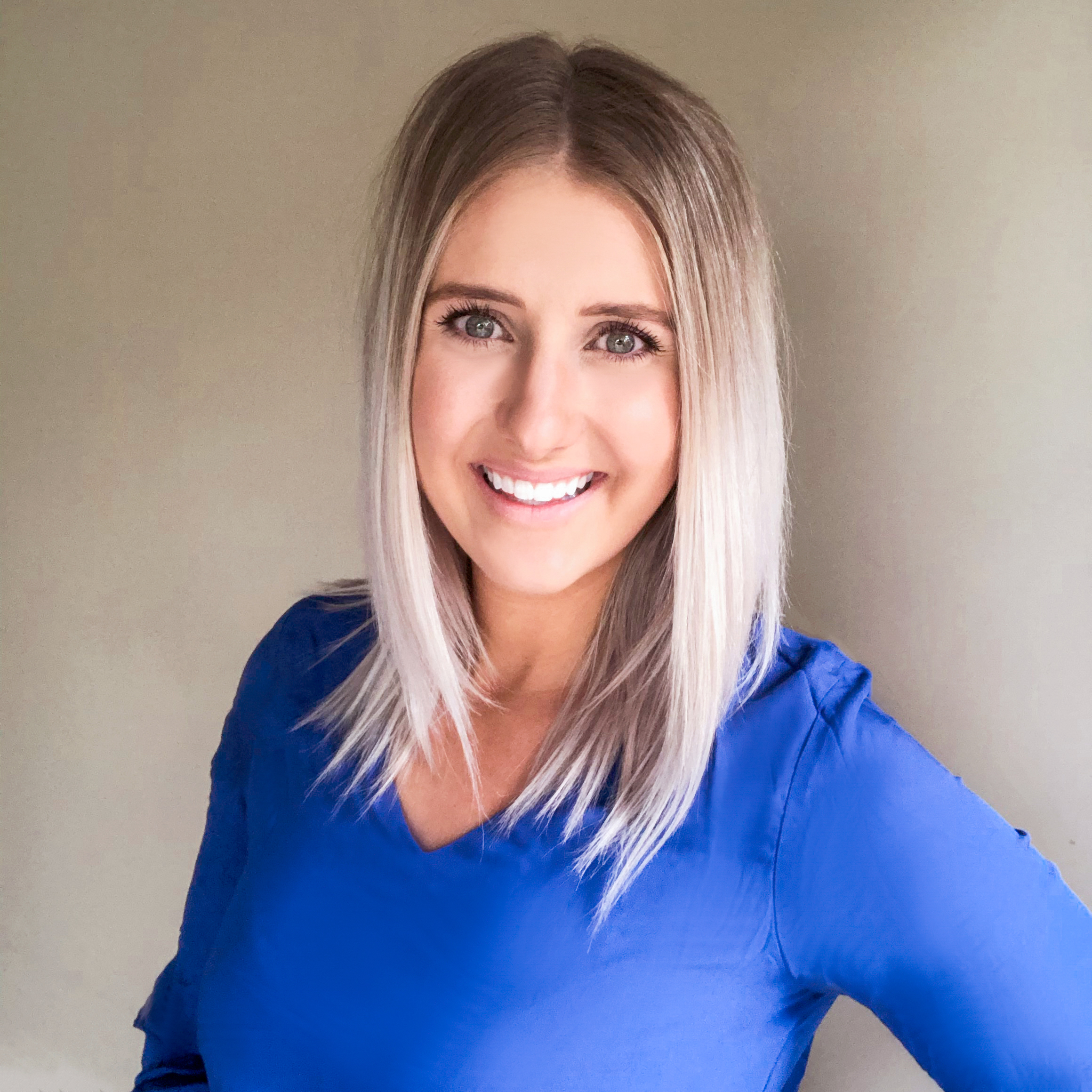 Katrina Anderson smiles at the camera