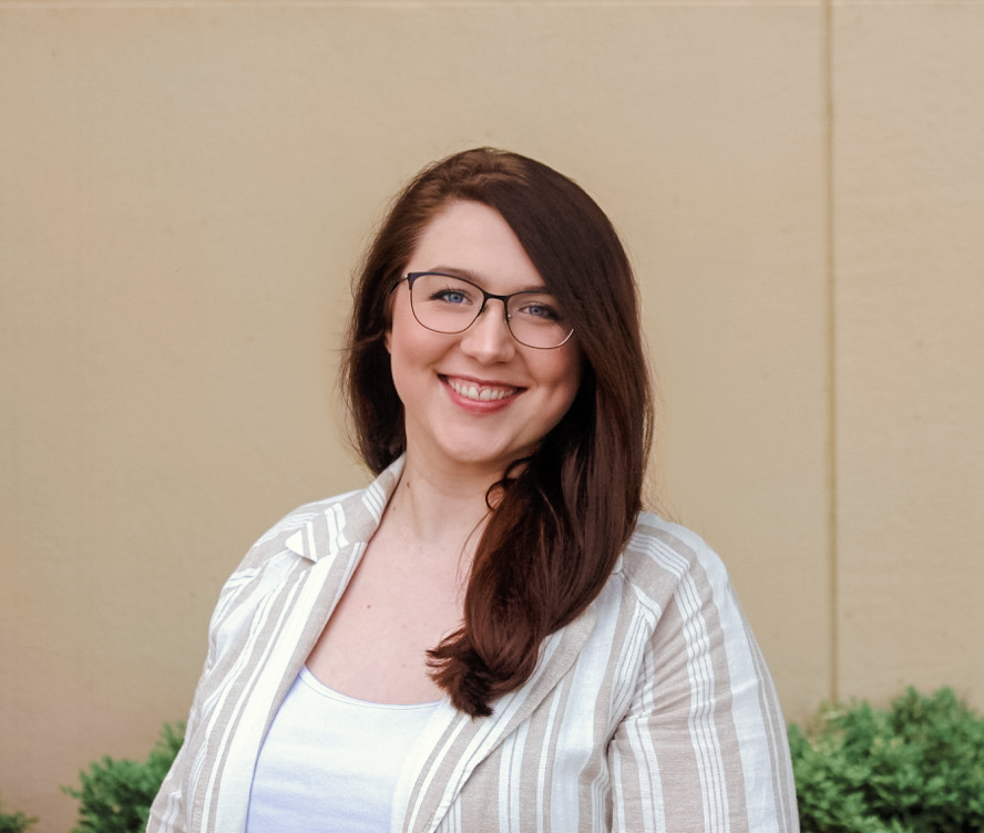 Tabby Merkle smiles at the camera