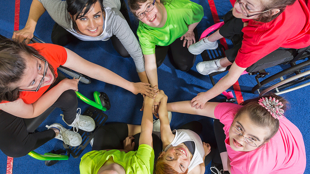 group of happy children