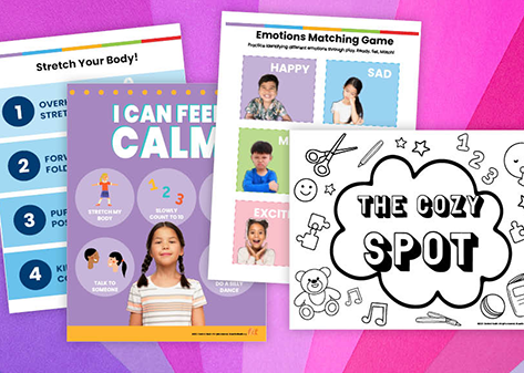 little learners cozy spot fit kit image- sanford fit