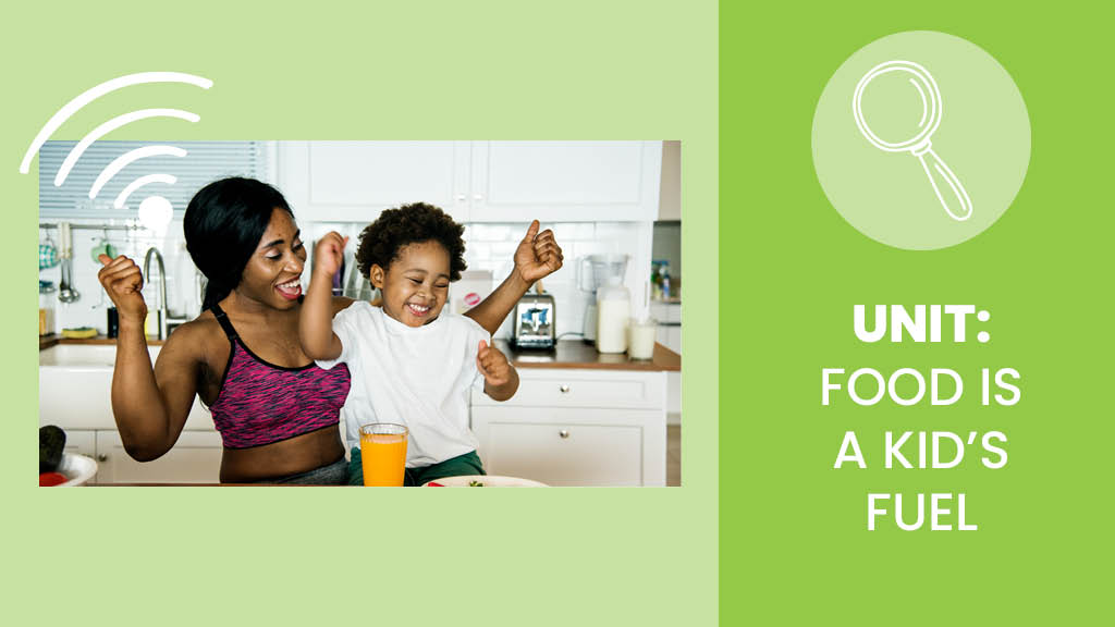 child and adult dancing in the kitchen - Sanford fit