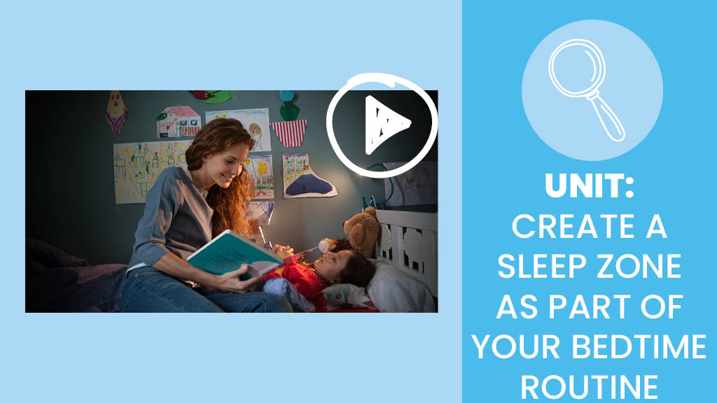 mother reading a book to a child in bed - Sanford fit