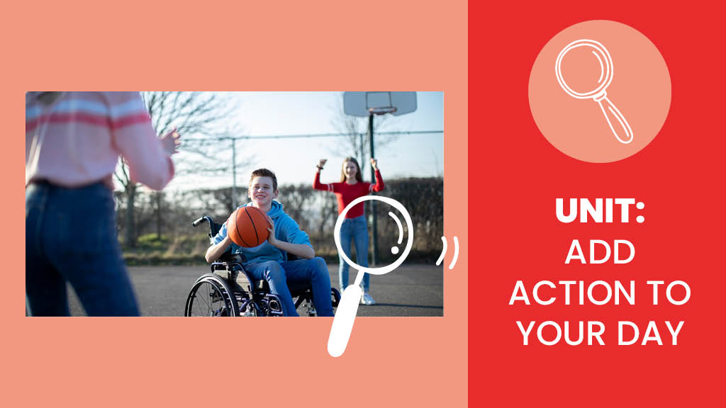 kids in wheelchair playing basketball - Sanford fit