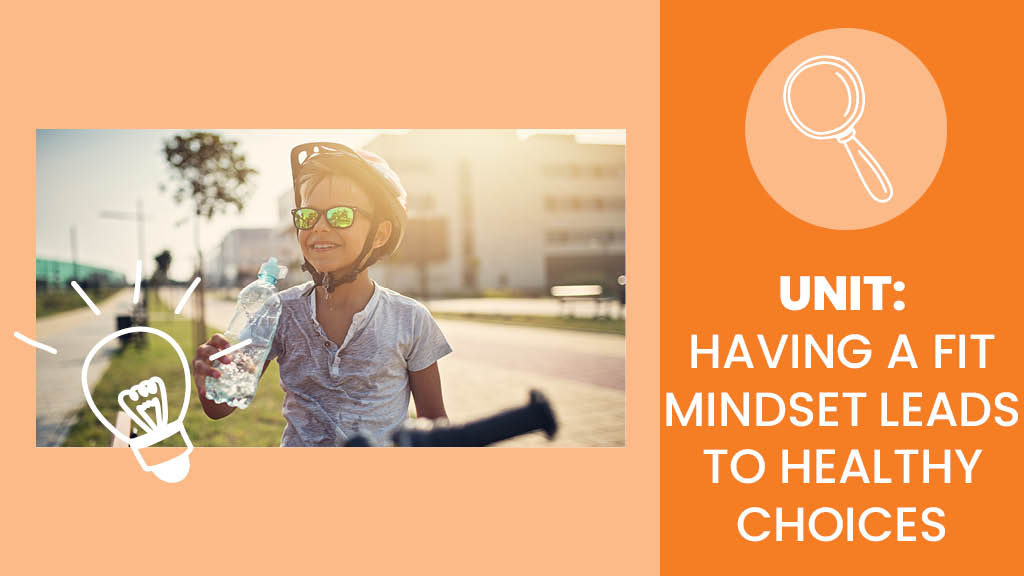 child with bike helmet drinking water - Sanford fit